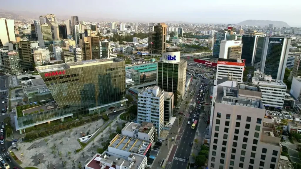 Centro financiero de Lima